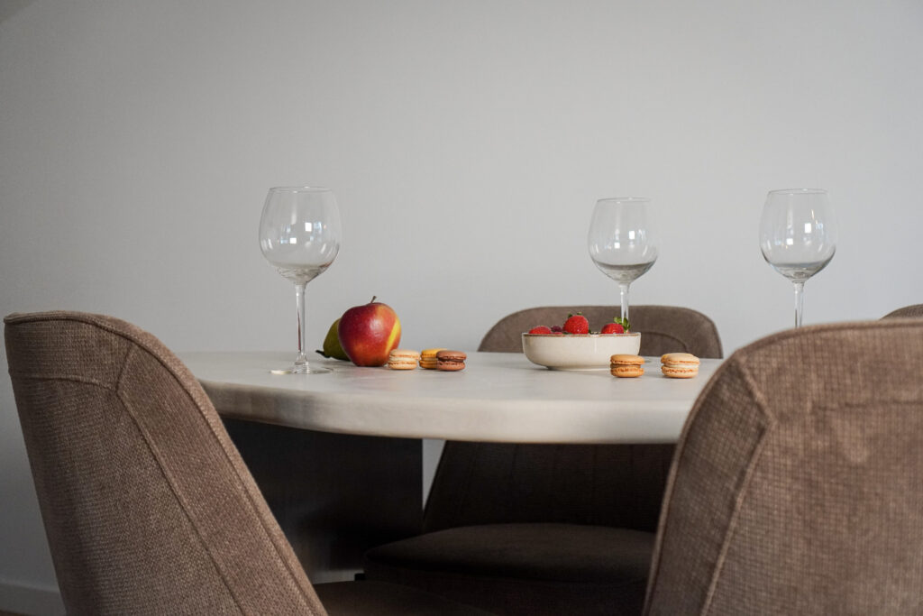 Stół mikrocement salon